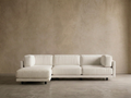 Cumulus Sofa 105" + Chaise — Crème Linen