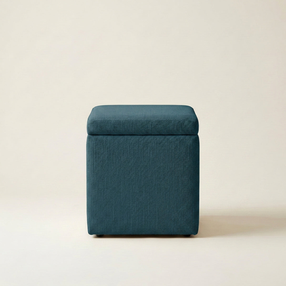 Dorm Square Storage Ottoman — Marine