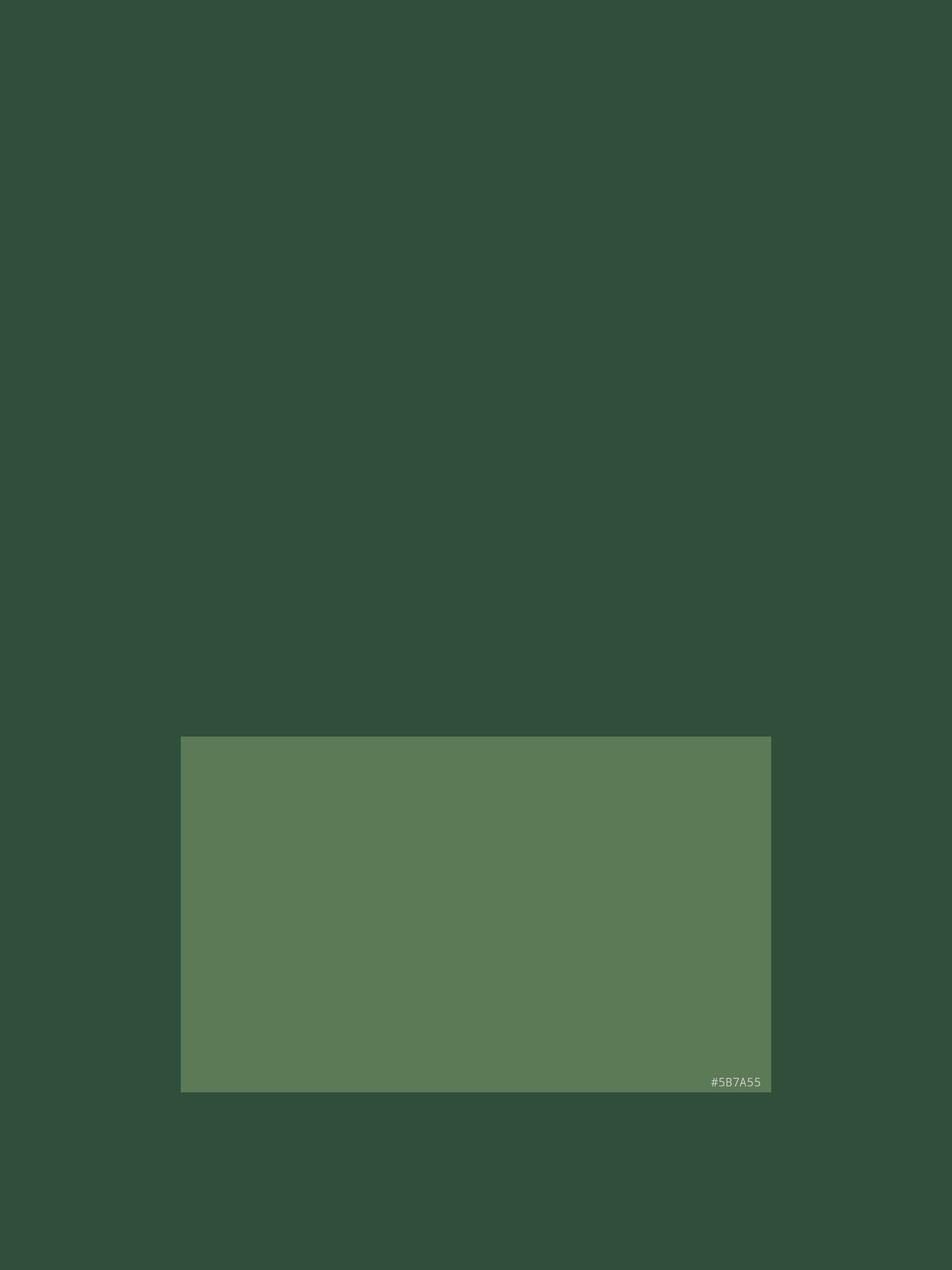 Chroma Verdure — Unframed Canvas